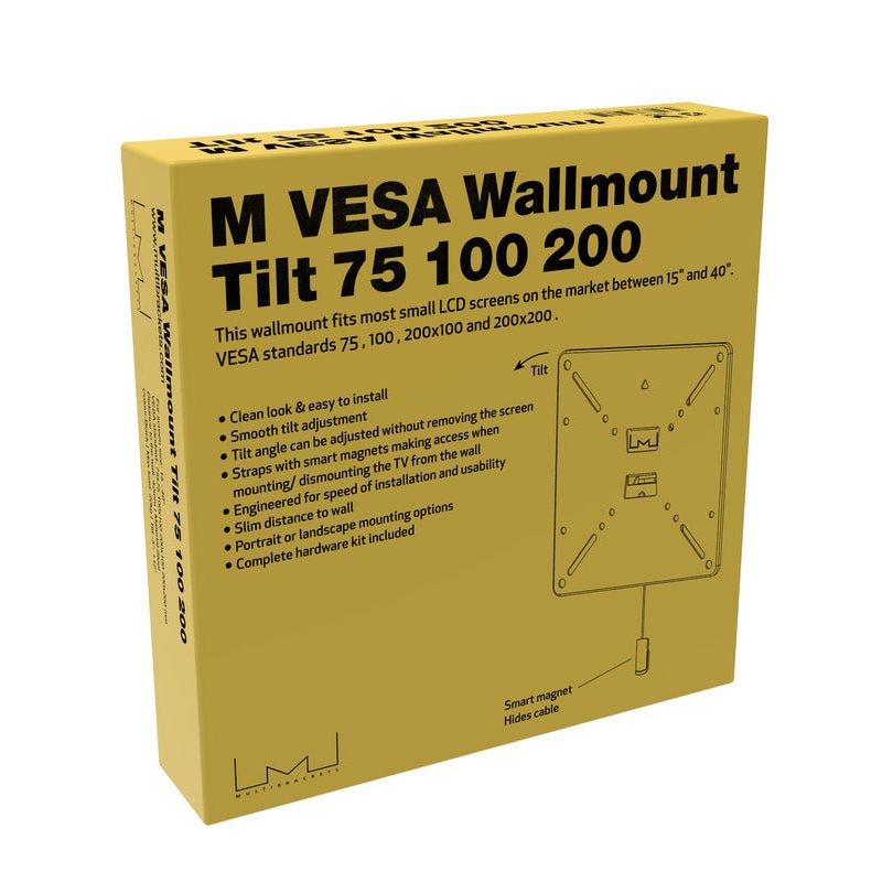Goldenrod Multibrackets M VESA Wallmount Tilt 75/100/200