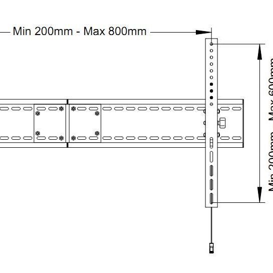 Dark Slate Gray Multibrackets M Universal Tilt Wallmount SD MAX 800x600