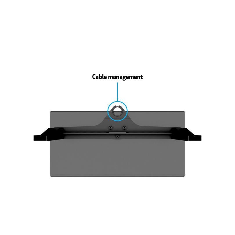 Dim Gray Multibrackets M VESA Tablestand Turn Black Medium MAX 400x400