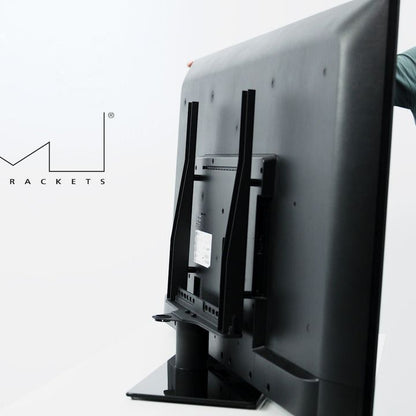 Lavender Multibrackets M VESA Tablestand Turn Black Medium MAX 400x400