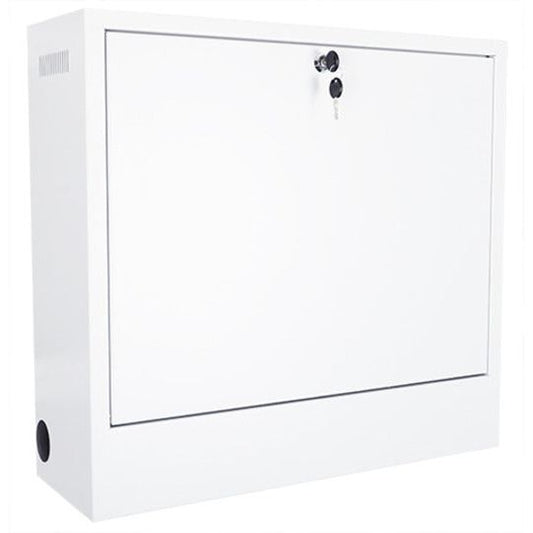 White Smoke Multibrackets M Public Computer Security Cabinet Basic II