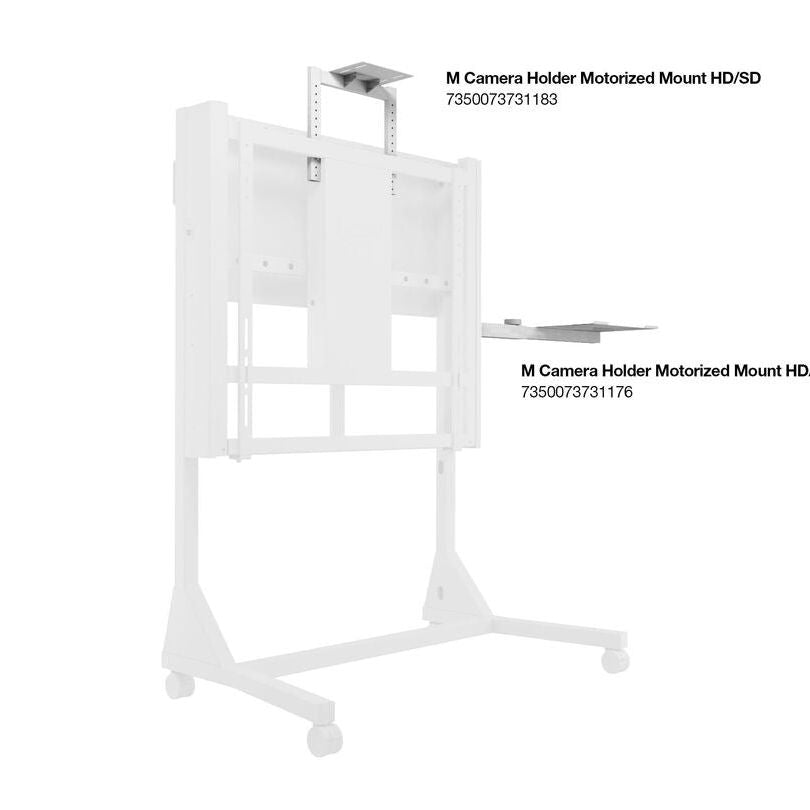 Lavender Multibrackets M Computer Shelf Motorized Mount White HD/SD