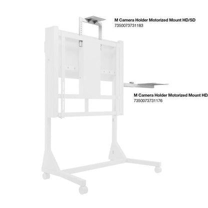 Lavender Multibrackets M Computer Shelf Motorized Mount White HD/SD