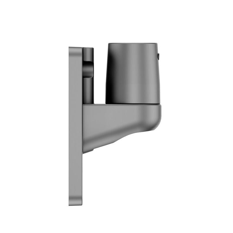 Light Slate Gray Multibrackets M Wall Adapter Basic Black