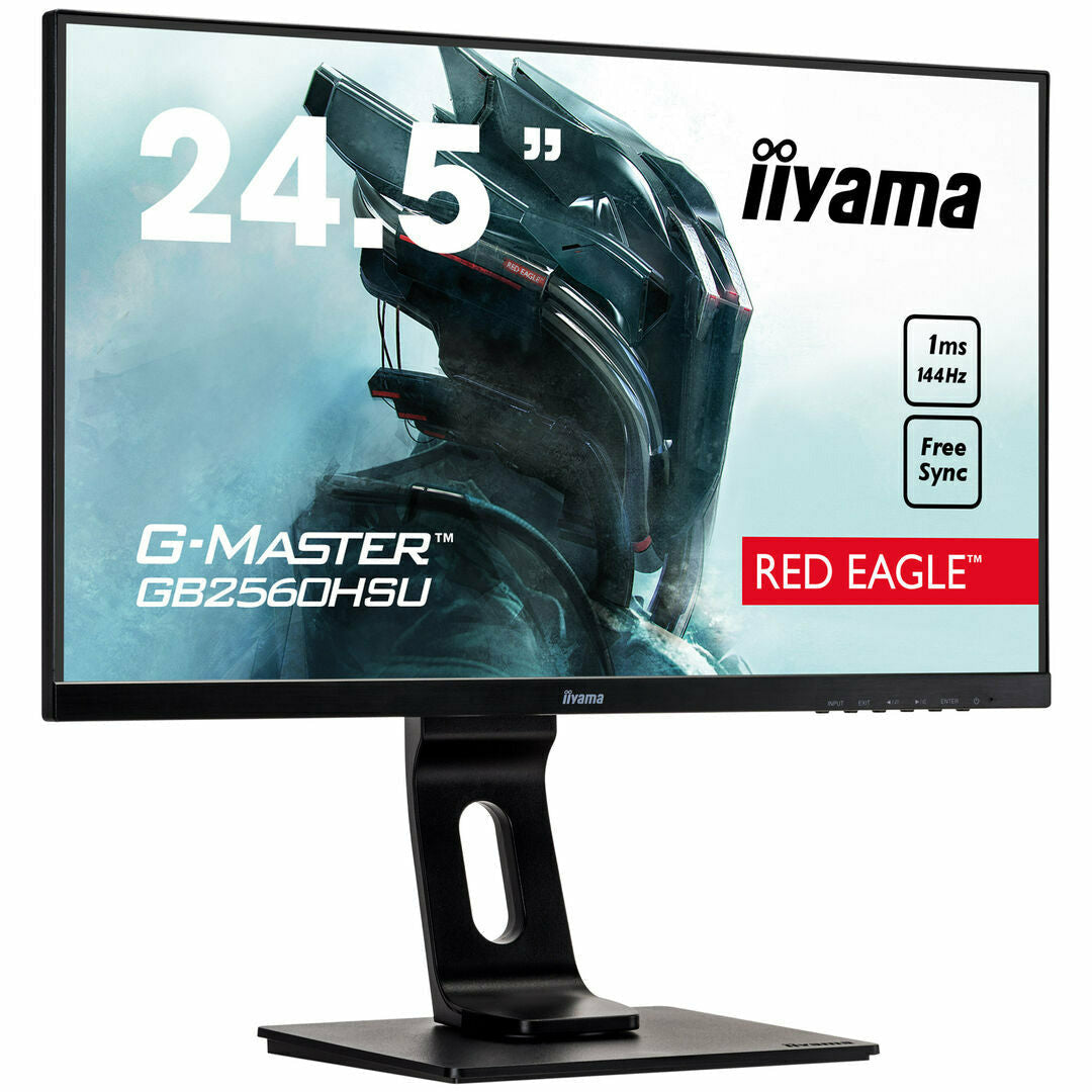 Light Gray iiyama ProLite GB2560HSU-B1 24.5’’ Gaming Display