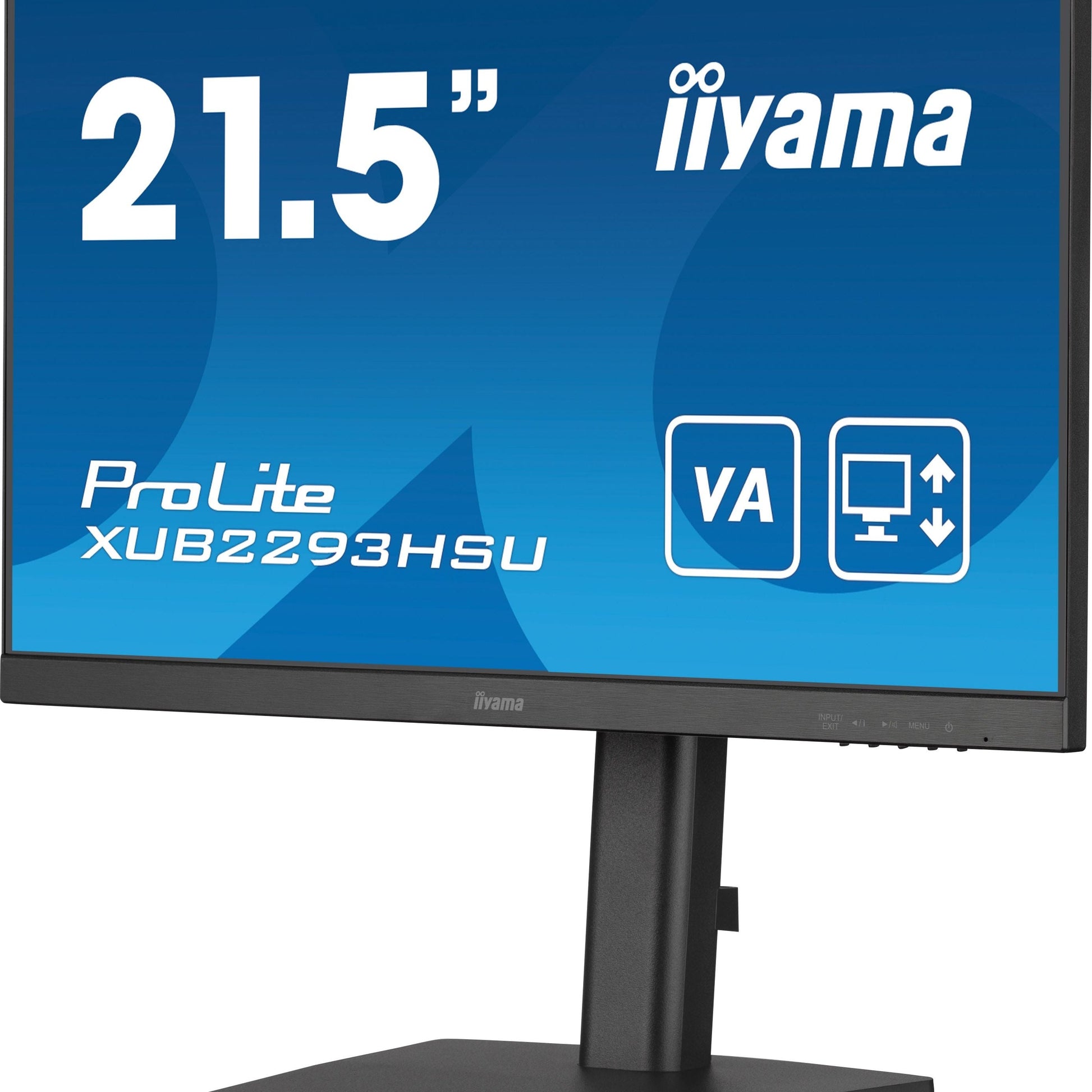 Dark Cyan iiyama ProLite XUB2293HSU-B7 21.5" IPS Full HD LED Desktop Monitor