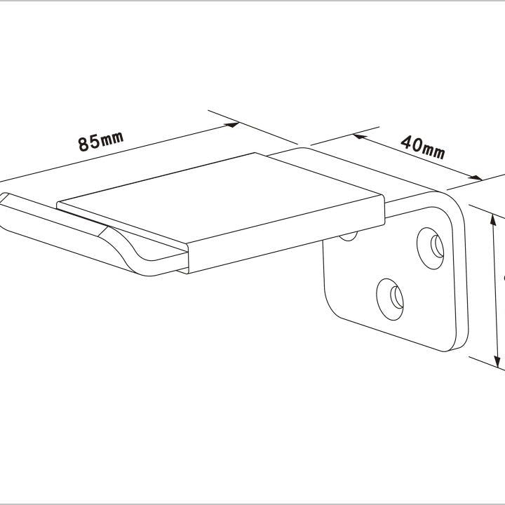Dark Slate Gray Multibrackets M Headset Holder Wall Black