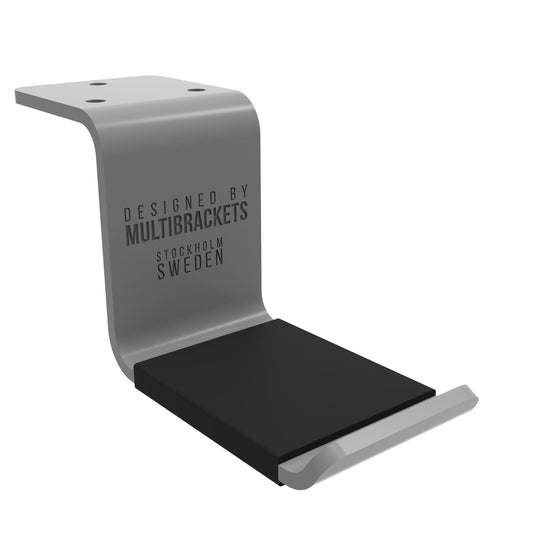 Dim Gray Multibrackets M Headset Holder Desk Silver