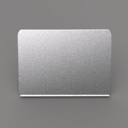 Slate Gray Multibrackets M A3 Brochure Shelf Public Display Stand Silver