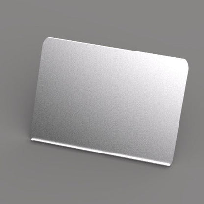Light Slate Gray Multibrackets M A3 Brochure Shelf Public Display Stand Silver