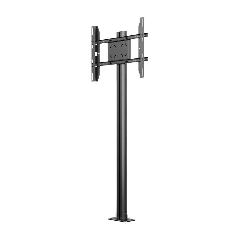 Dim Gray Multibrackets M Display Stand 180 Single Black w. Floormount