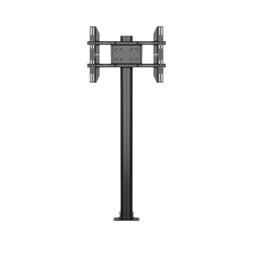 Dim Gray Multibrackets M Display Stand 180 Single Black w. Floormount
