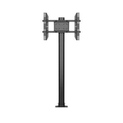 Dim Gray Multibrackets M Display Stand 180 Single Black w. Floormount