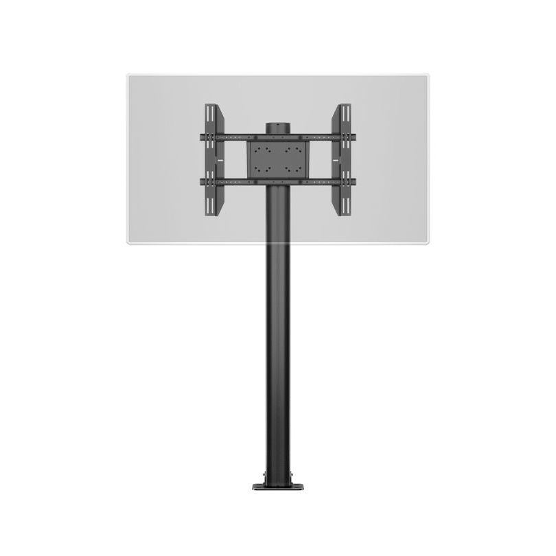 Light Gray Multibrackets M Display Stand 180 Single Black w. Floormount