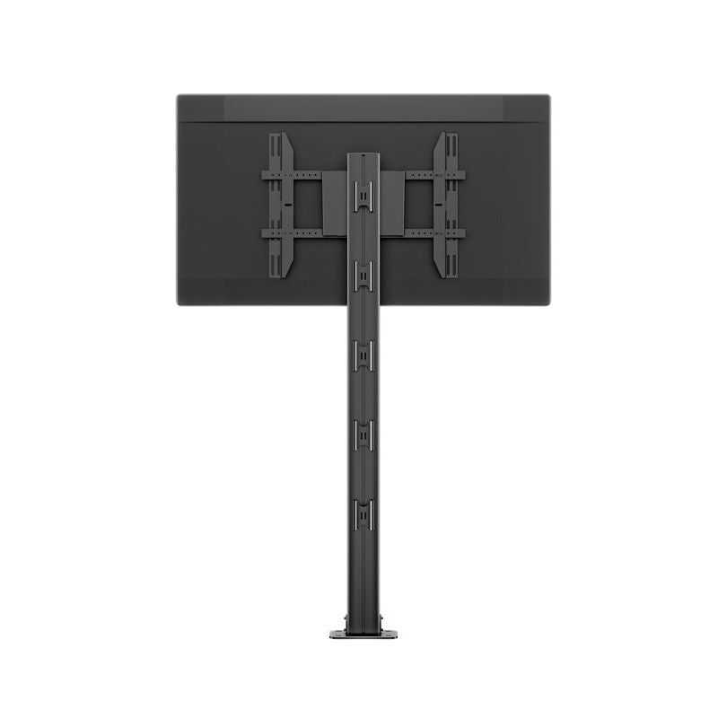 Dark Slate Gray Multibrackets M Display Stand 180 Single Black w. Floormount