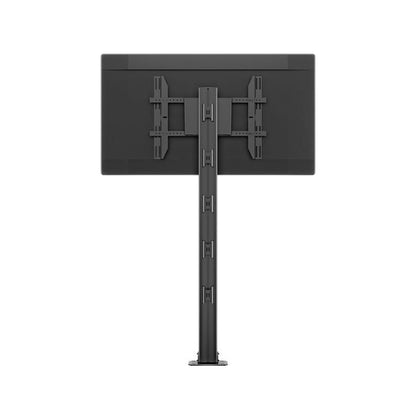 Dark Slate Gray Multibrackets M Display Stand 180 Single Black w. Floormount