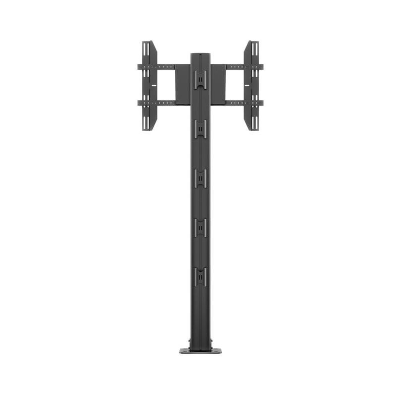 Dark Slate Gray Multibrackets M Display Stand 180 Single Black w. Floormount