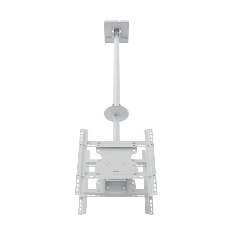 Light Gray Multibrackets M Public Ceilingmount Medium Back to Back White 3000