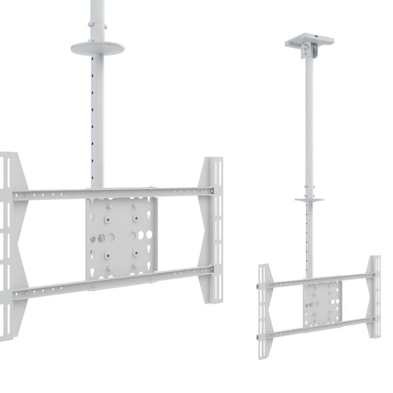 Light Gray Multibrackets M Public Ceilingmount Large Single White 3000