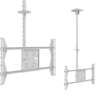 Light Gray Multibrackets M Public Ceilingmount Large Single White 3000