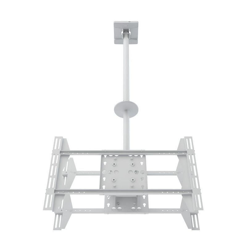 Light Gray Multibrackets M Public Ceilingmount Large Back to Back White 3000