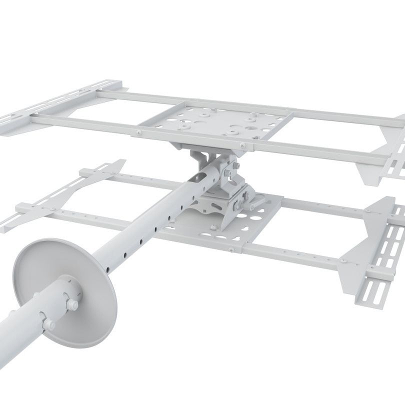 Light Gray Multibrackets M Public Ceilingmount Large Back to Back White 3000