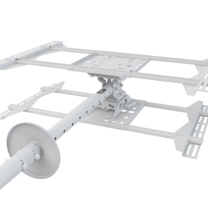 Light Gray Multibrackets M Public Ceilingmount Large Back to Back White 3000
