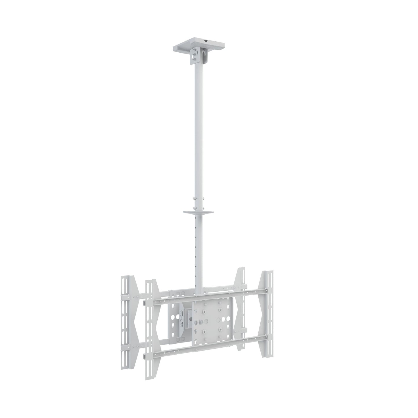 Gray Multibrackets M Public Ceilingmount Large Back to Back White 3000