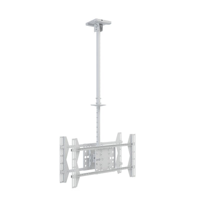 Gray Multibrackets M Public Ceilingmount Large Back to Back White 3000