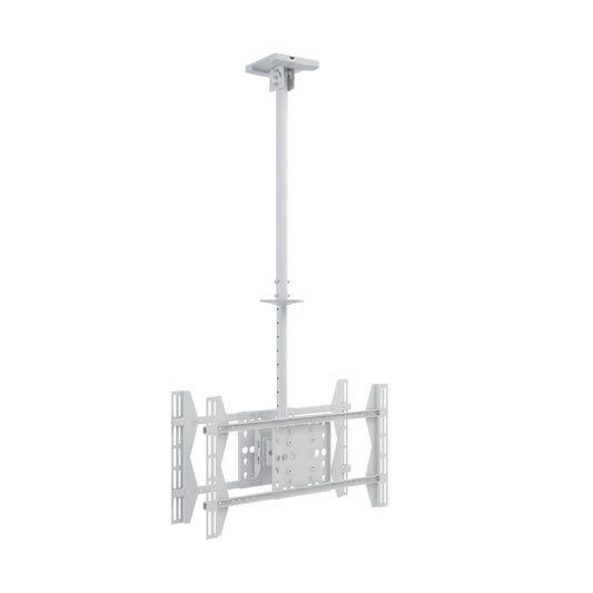 Gray Multibrackets M Public Ceilingmount Large Back to Back White 3000