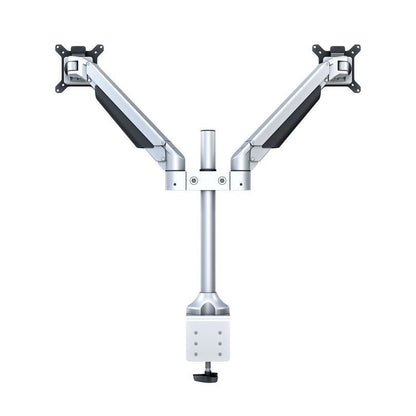 Light Gray Multibrackets M VESA Gas Lift Arm Dual Black HD