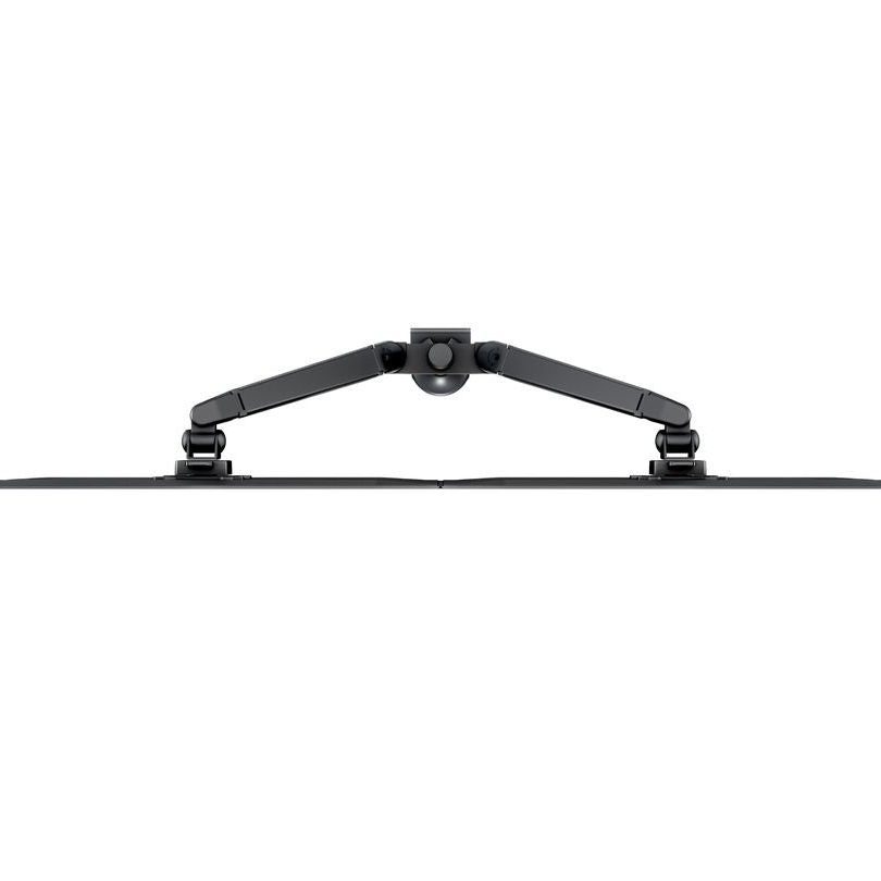Dark Slate Gray Multibrackets M VESA Gas Lift Arm Dual Black HD