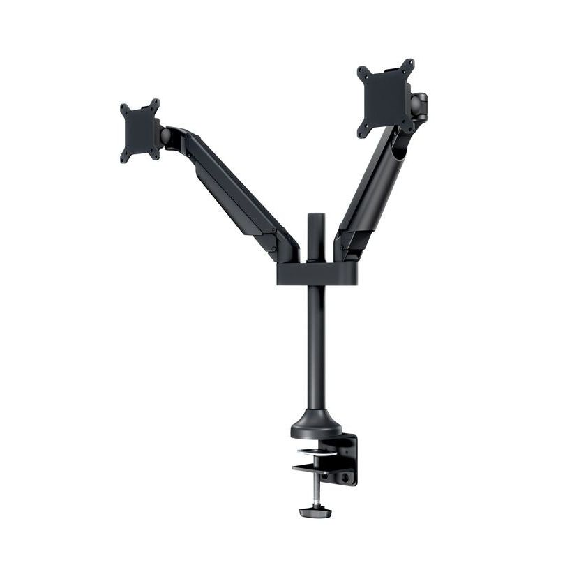 Dark Slate Gray Multibrackets M VESA Gas Lift Arm Dual Black HD