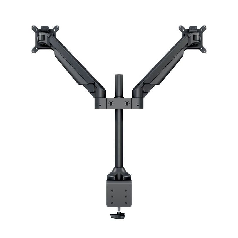 Dark Slate Gray Multibrackets M VESA Gas Lift Arm Dual Black HD