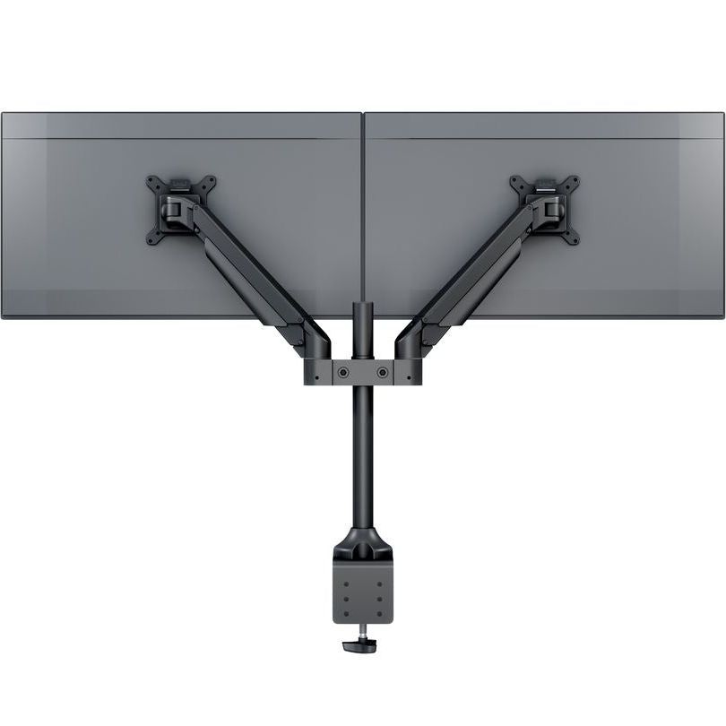 Slate Gray Multibrackets M VESA Gas Lift Arm Dual Black HD