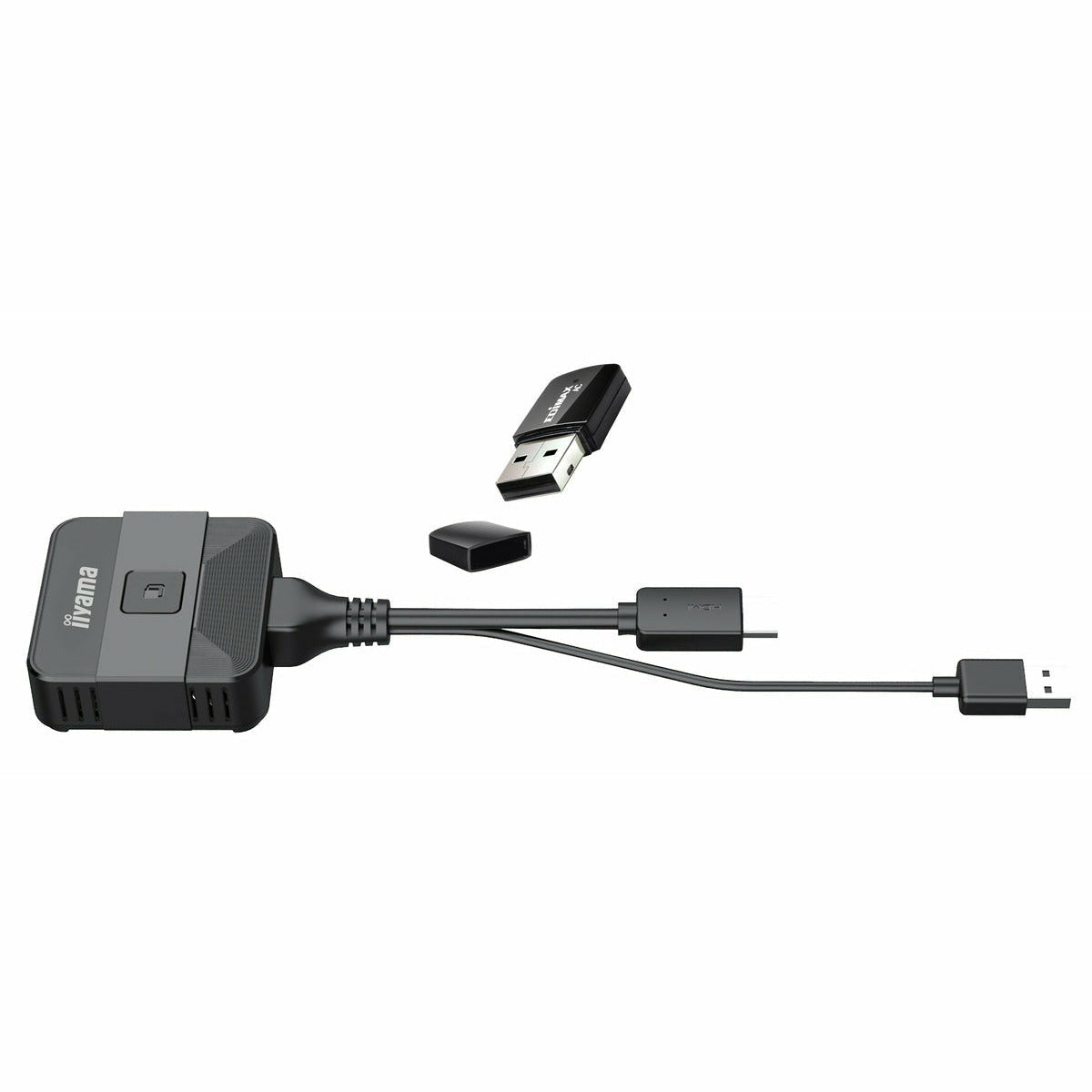 Dim Gray Iiyama Wireless Presentation Eshare HDMI Dongle Kit EW-7811UTC