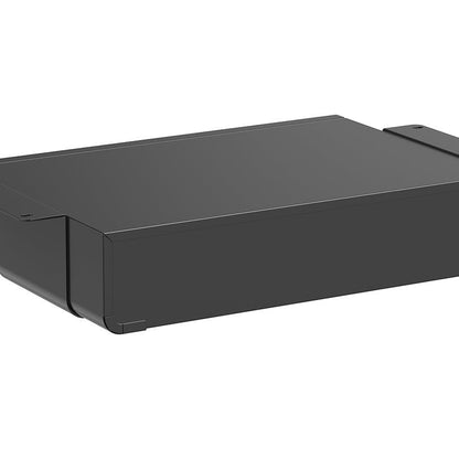 Dark Slate Gray Multibrackets M Under Desk Drawer Lockable, Black