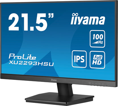 Dark Cyan iiyama ProLite XU2293HSU-B6 21.5" 1920 x 1080 pixels Full HD LED Display