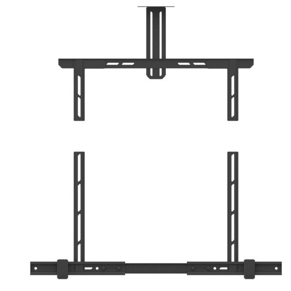 Dark Slate Gray Multibrackets M Universal Soundbar Mount and Camera Holder Medium