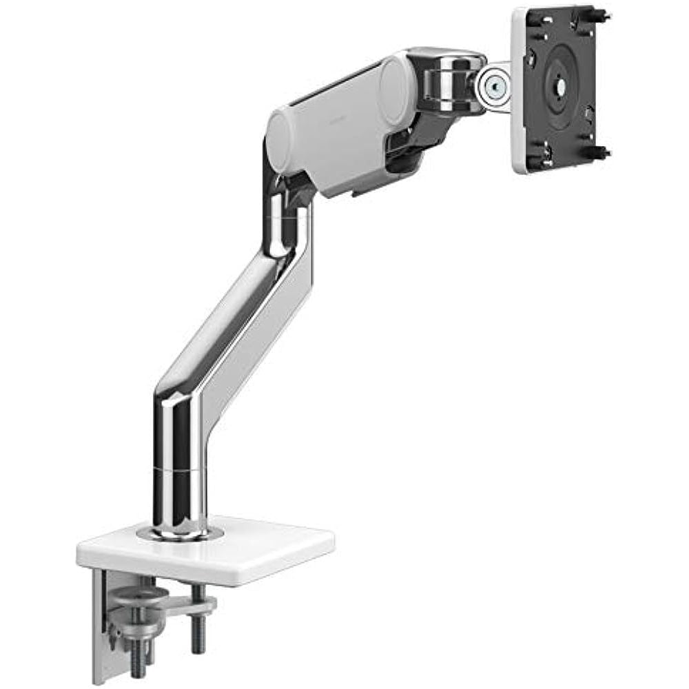 Light Gray Humanscale M10 Single with Clamp Mount in White