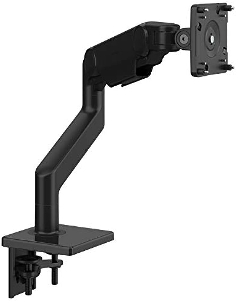 Dark Slate Gray Humanscale M10 Single with Clamp Mount in Black