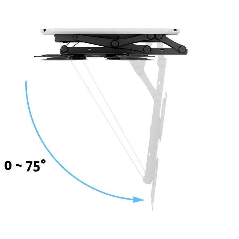 Light Gray Multibrackets M Motorized Ceiling Mount 32"-55"