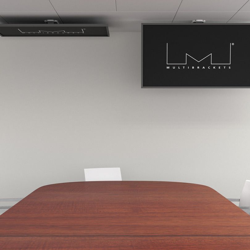 Dark Gray Multibrackets M Motorized Ceiling Mount 32"-55"