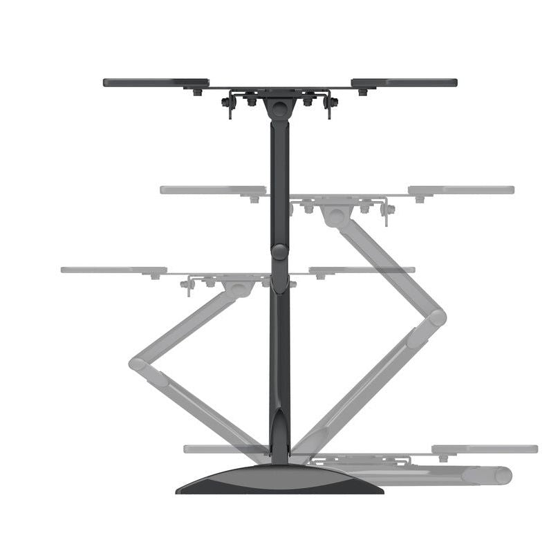 Light Slate Gray Multibrackets M VESA Flexarm Full Motion Single, 400x400