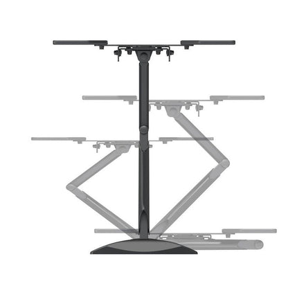 Light Slate Gray Multibrackets M VESA Flexarm Full Motion Single, 400x400