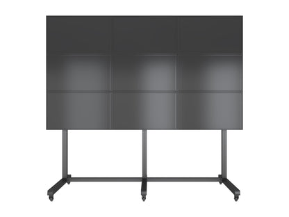 Dark Slate Gray Multibrackets M Pro Series Video Wall Stand 3x3 43-65" Black
