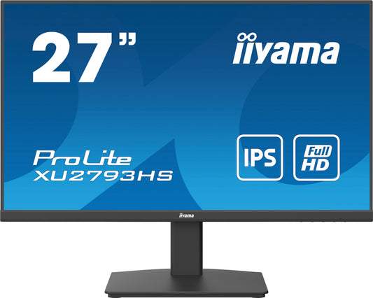 Dark Cyan iiyama ProLite XU2793HS-B6 27" 1920 x 1080 pixels Full HD LED IPS Display