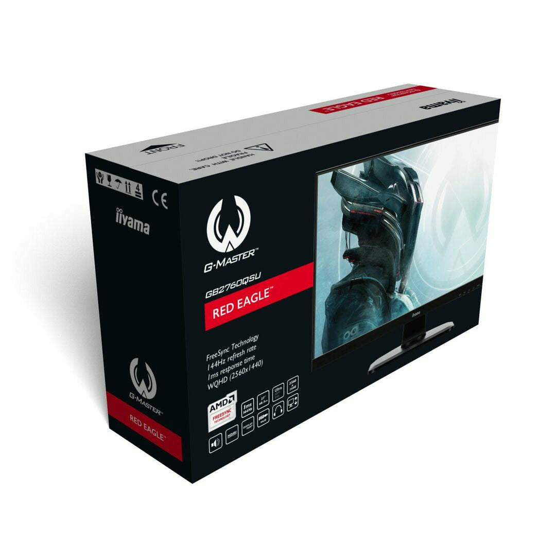 Light Gray iiyama ProLite GB2760QSU-B1 27" Gaming Display