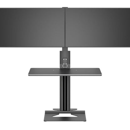 Dim Gray Multibrackets M Easy Stand Dual Monitor Mount Black