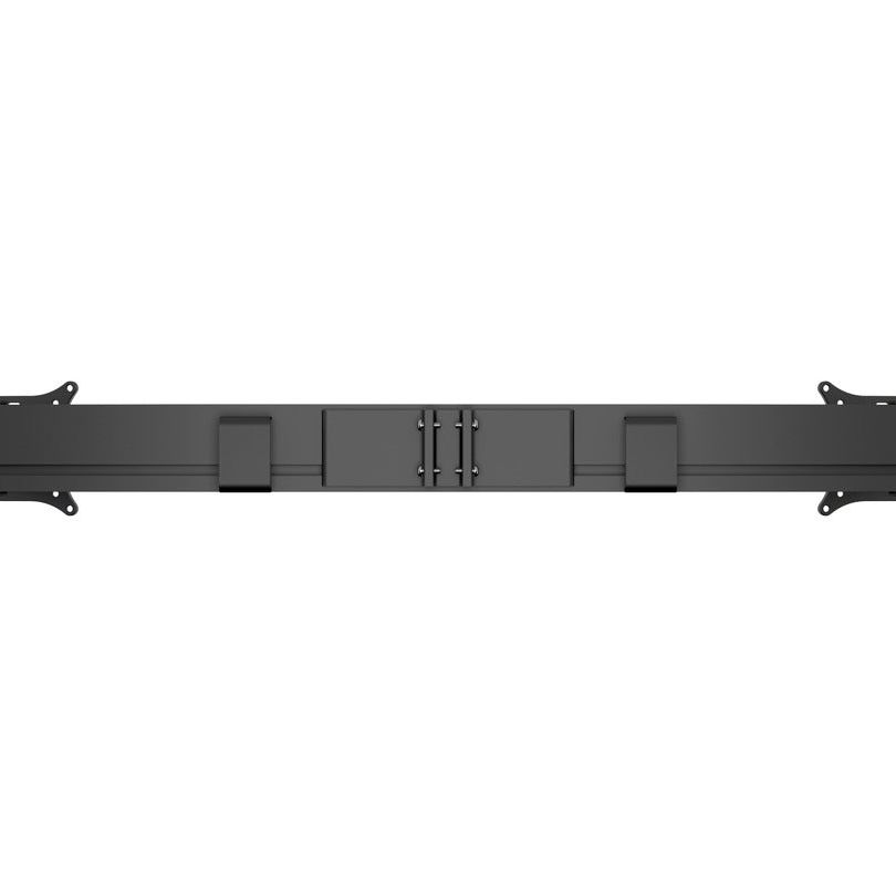 Dark Slate Gray Multibrackets M Easy Stand Dual Monitor Mount Black